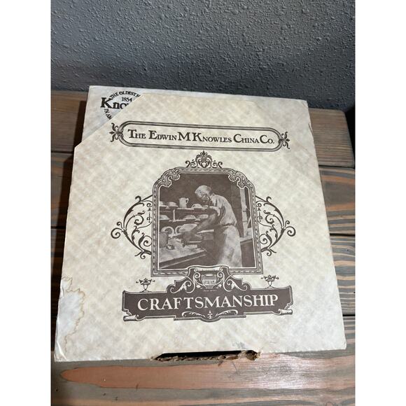 Edwin M Knowles 1981 Gone with the Wind Rhett Butler plate 9855N in box - Picture 2 of 4